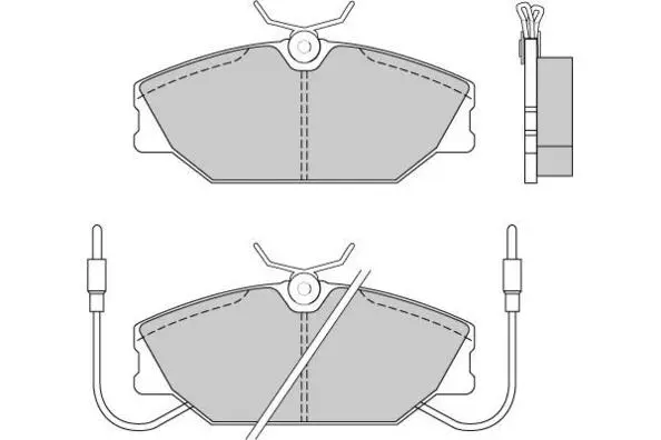 Brake Pad Set, disc brake (12-0277)