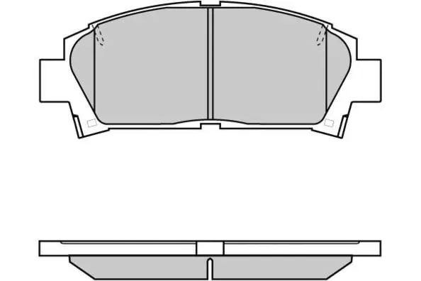 Brake Pad Set, disc brake (12-0752)