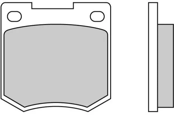 Brake Pad Set, disc brake (12-0020)