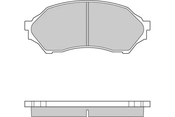 Brake Pad Set, disc brake (12-0895)