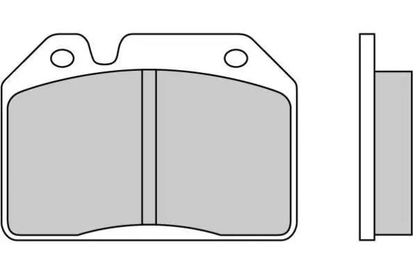 Brake Pad Set, disc brake (12-0027)
