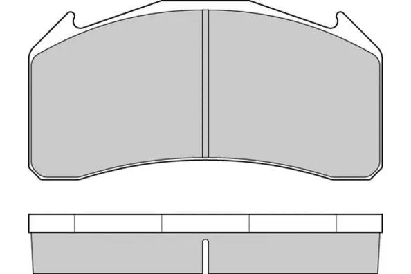 Brake Pad Set, disc brake (12-5319)
