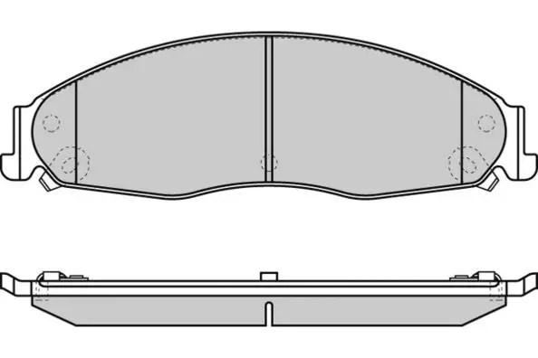 Brake Pad Set, disc brake (12-1344)