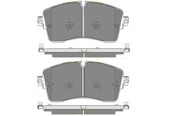 Brake Pad Set, disc brake (12-1734)