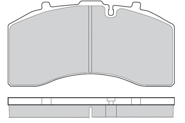 Brake Pad Set, disc brake (12-5330)