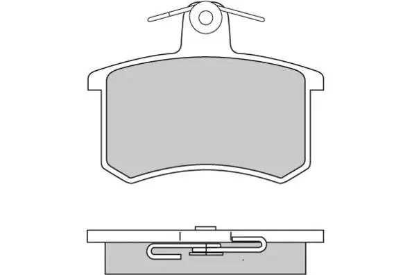 Brake Pad Set, disc brake (12-0187)