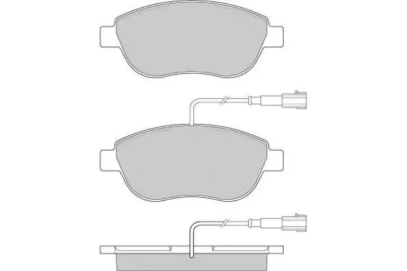 Brake Pad Set, disc brake (12-0943)
