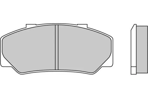 Brake Pad Set, disc brake (12-0267)