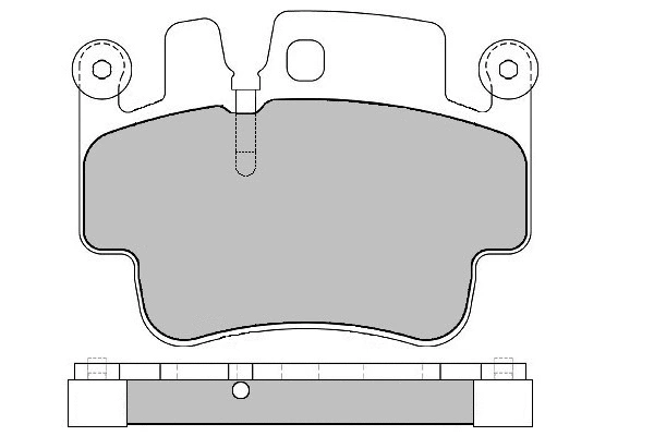 Brake Pad Set, disc brake (12-1730)
