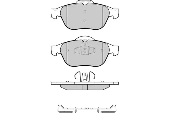 Brake Pad Set, disc brake (12-1356)