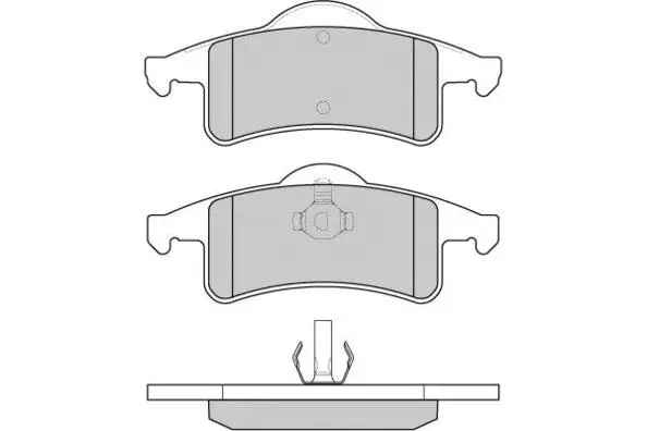 Brake Pad Set, disc brake (12-0855)