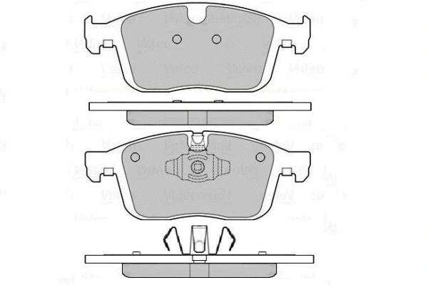 Brake Pad Set, disc brake (12-1724)