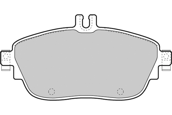 Brake Pad Set, disc brake (12-1496)