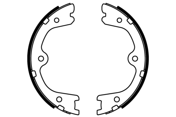 Brake Shoe Set (09-0703)