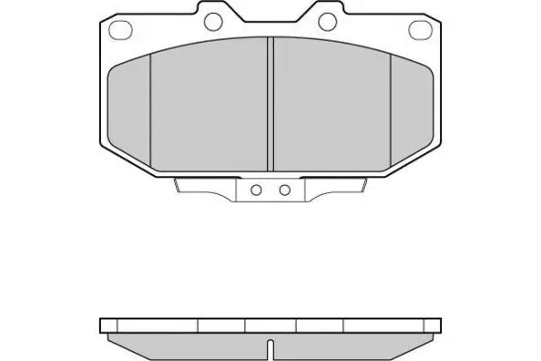 Brake Pad Set, disc brake (12-1037)