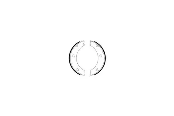 Brake Shoe Set, parking brake (09-0594)
