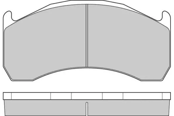 Brake Pad Set, disc brake (12-5320)