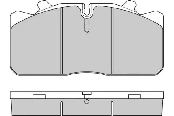 Brake Pad Set, disc brake (12-5286)