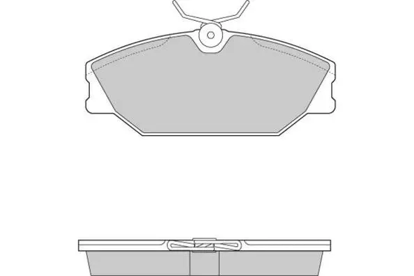 Brake Pad Set, disc brake (12-0874)