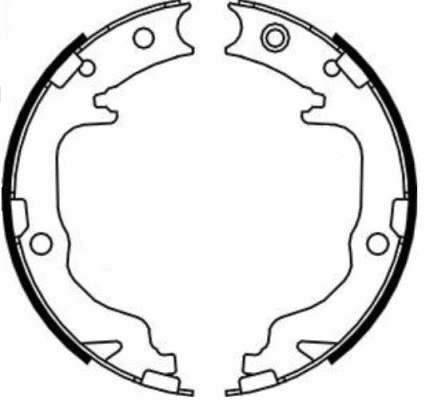 Brake Shoe Set (09-0731)