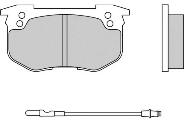 Brake Pad Set, disc brake (12-0160)
