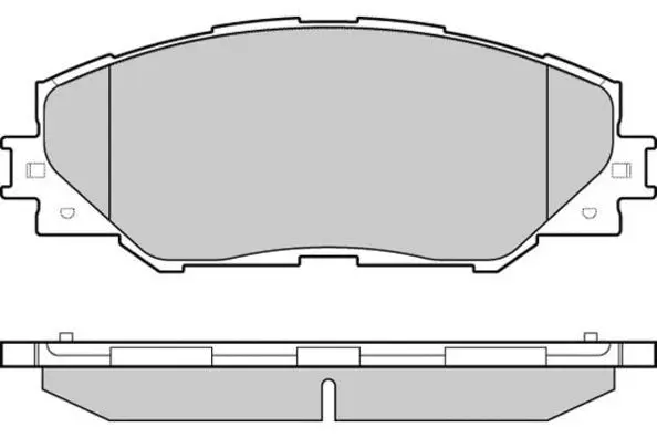 Brake Pad Set, disc brake (12-1250)