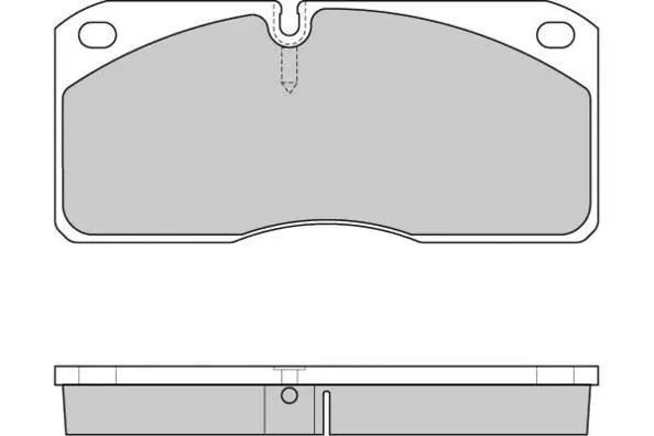 Brake Pad Set, disc brake (12-5258)