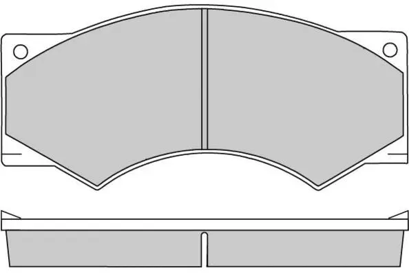 Brake Pad Set, disc brake (12-5231)