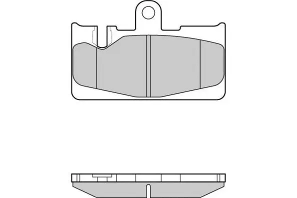 Brake Pad Set, disc brake (12-1022)