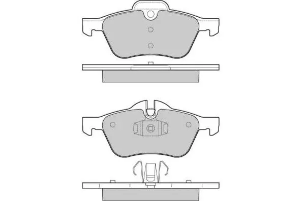 Brake Pad Set, disc brake (12-0995)