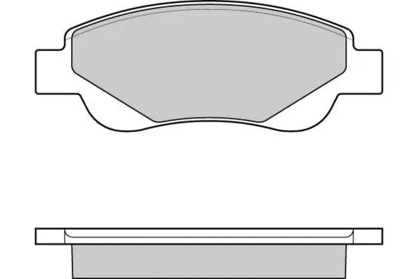Brake Pad Set, disc brake (12-1225)
