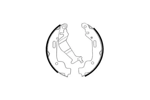 Brake Shoe Set (09-0592)