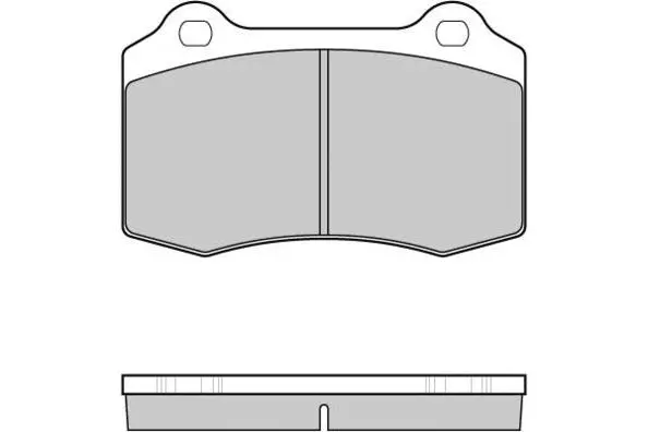 Brake Pad Set, disc brake (12-1155)