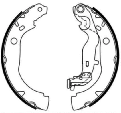 Brake Shoe Set (09-0748)