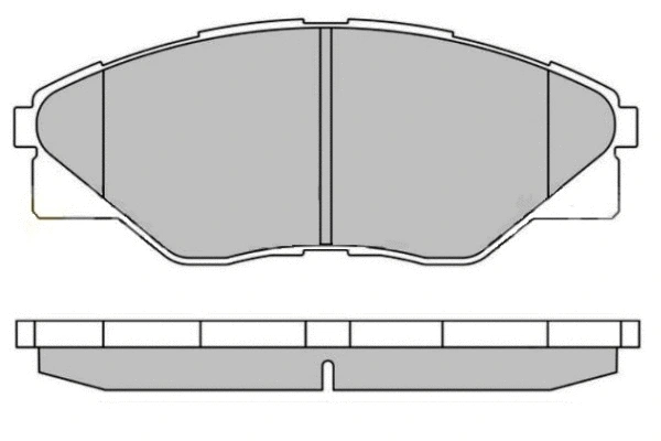 Brake Pad Set, disc brake (12-1647)