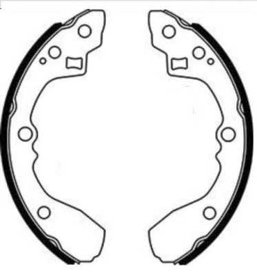 Brake Shoe Set (09-0733)