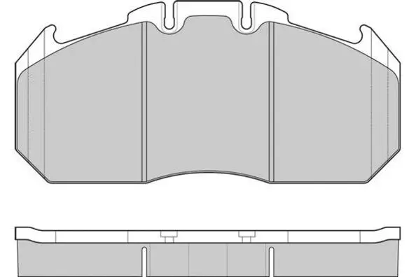 Brake Pad Set, disc brake (12-5310)
