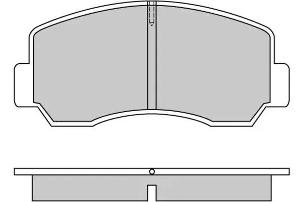 Brake Pad Set, disc brake (12-0296)