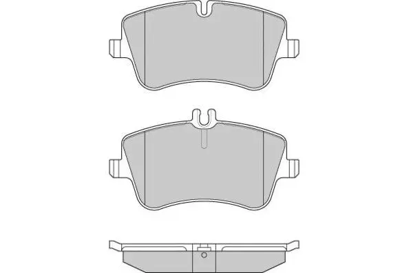 Brake Pad Set, disc brake (12-0896)