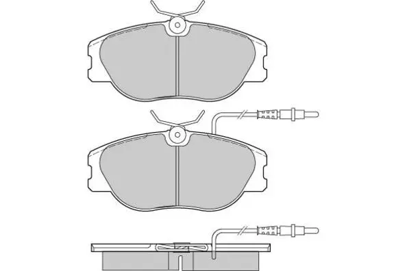 Brake Pad Set, disc brake (12-0373)