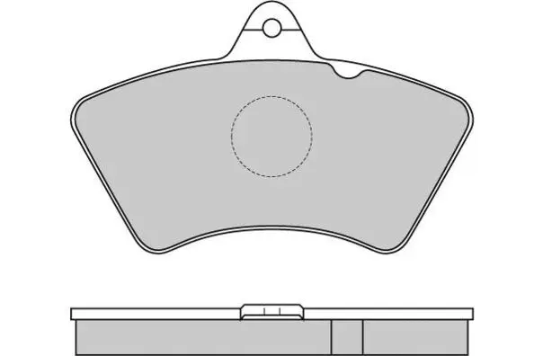 Brake Pad Set, disc brake (12-5260)