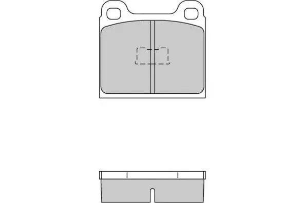 Brake Pad Set, disc brake (12-0091)