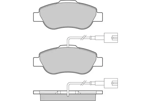 Brake Pad Set, disc brake (12-1325)