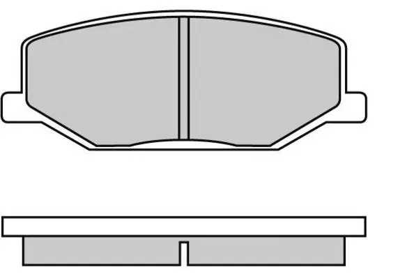 Brake Pad Set, disc brake (12-0278)