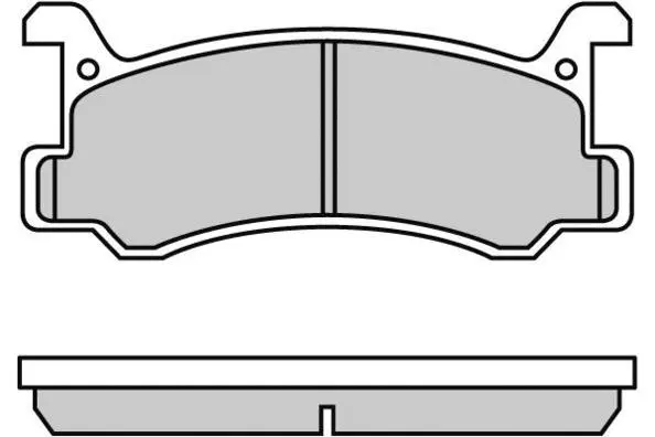Brake Pad Set, disc brake (12-0602)