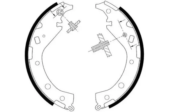 Brake Shoe Set (09-0634)