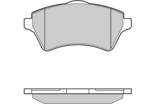 Brake Pad Set, disc brake (12-0960)