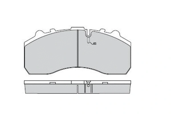 Brake Pad Set, disc brake (12-5328)