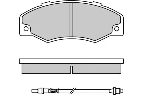Brake Pad Set, disc brake (12-0320)
