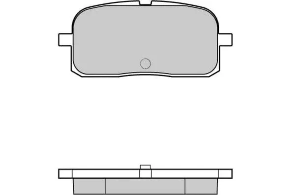 Brake Pad Set, disc brake (12-0988)